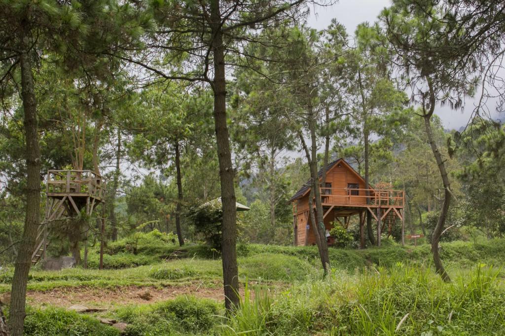 Hotel Papandayan Camping Ground Cileuleuy Exterior foto