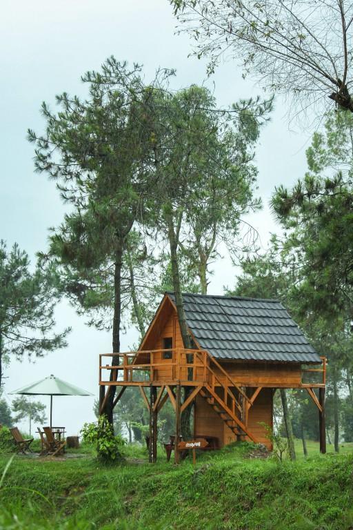 Hotel Papandayan Camping Ground Cileuleuy Exterior foto